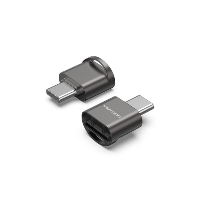 Lector de Tarjetas Externo Vention CLMH0/ USB Tipo-C - CLMH0