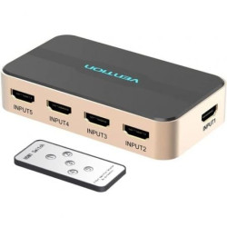 Duplicador HDMI Vention ACDG0/ 5x HDMI Hembra - HDMI Macho - ACDG0