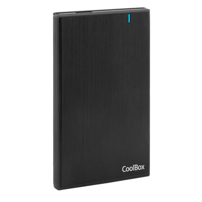 CoolBox Carcasa HDD/SSD 2.5" Slim A2540 Alum.Negro - AAACET0283