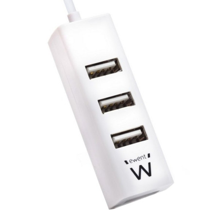 EWENT EW1122 MINI-HUB USB 4 PUERTOS BLANCO - AAOAUS0134