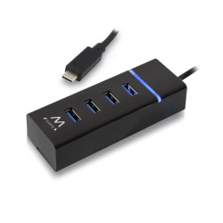 Ewent E1137 HUB USB TIPO C 4 PUEROS USB 3.1 - AAOAUS0157