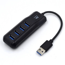 EWENT EW1138 Hub 4 Puertos USB 3.1 Gen1 (USB 3.0) - AAOAUS0166