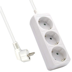 Ewent Ew3958 Regleta 3 tomas Blanco - AELREG0076