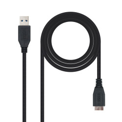 Nanocable Cable USB 3.0 Tipo A/macho-MicroUsb/B 2m - AIEACI0052