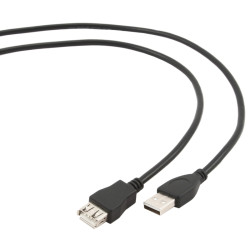 Gembird Cable USB 2.0 Tipo A/M- A/H 1,8m - AIEACI0075