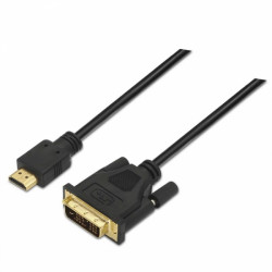 Cable HDMI Nanocable 10.15.0502/ DVI Macho - HDMI Macho/ 1.8m/ Negro - 10.15.0502
