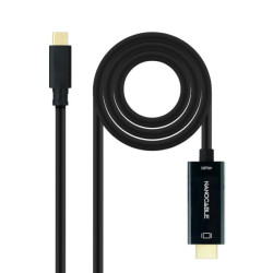 Nanocable Conversor USB-C a HDMI 1.4 4K@30HZ 1.8 m - AISCCI0634