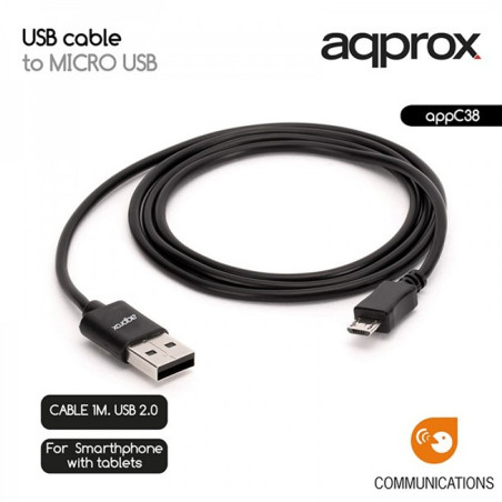 approx APPC38 Cable USB a Micro USB - APTAPC0559