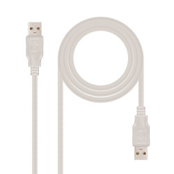 Nanocable Cable USB 2.0, Tipo A/M-A/M, 2.0 m - APTAPC0748