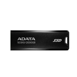 ADATA SC610 SSD Externo 2TB USB 3.2 Gen2 Negro - FAEDDE0395