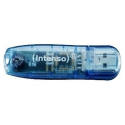 Intenso 3502450 Lápiz USB 2.0 Rainbow 4GB Azul - FAELAP0278