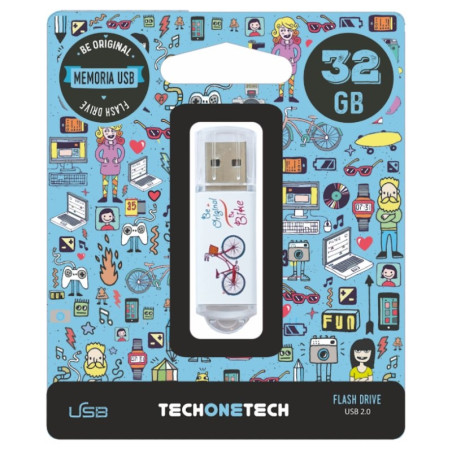 TECH ONE TECH Be bike 32 Gb USB 2.0 - FAELAP0593