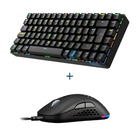 Hiditec Teclado GM1K switch red + Raton GX30 PRO - FTRCTR0221