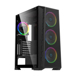 Hiditec Caja ATX MH12 METAL ARGB USB 3.1 TYPE-C - ICACSM0808