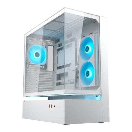 Cougar Caja Semitorre CFV235 Mesh White - ICACSM0890