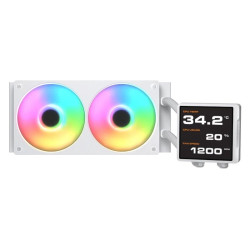 Cougar Ref. Liq Poseidon Vistek Pro ARGB 240 White - IMIVEN0585
