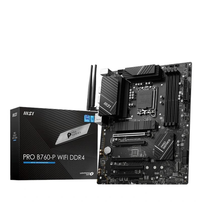 MSI Placa Base PRO B760-P WIFI DDR4 ATX LGA1700 - IPBPIB0066