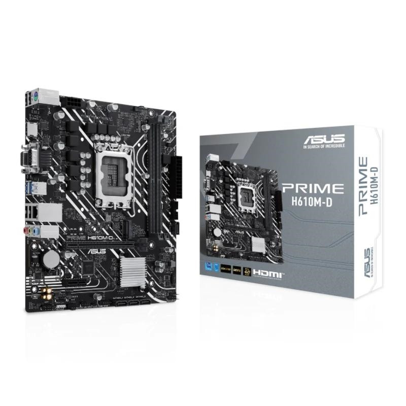 ASUS Placa Base PRIME H610M-D DDR5  mATX 1700 - IPBPIB0141