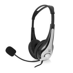 EWENT EW3562 Auriculares + Micrófono Stéreo negro - MAUAMI0658
