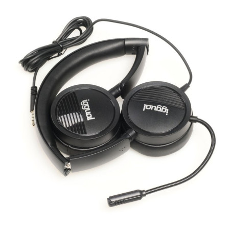 iggual Auriculares con micro Dual Tech USB/3,5 mm - MAUAMI0866