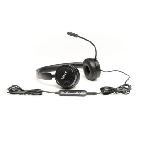 iggual Auriculares con micro Dual Tech USB/3,5 mm - MAUAMI0866