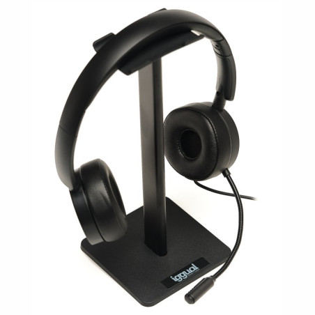 iggual Kit auriculares Dual Tech + soporte SA22 - MAUAMI0999