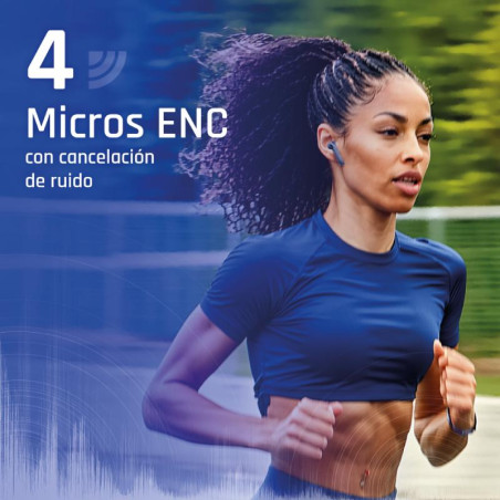 iggual Auriculares inalámbricos TWS Bluetooth negr - MAUAMI1141