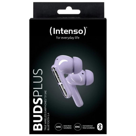 Intenso | Buds Plus Auriculares TWS ANC+ENC | lila - MAUAMI1220