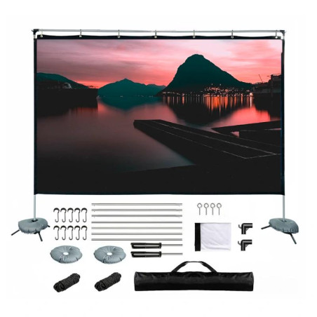 iggual Pantalla exterior portable 120" 265x149 cm - MPRPAY0061