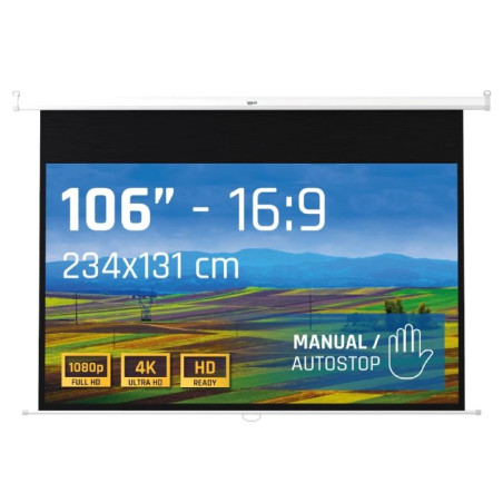 iggual Pantalla manual 16:9 106" 234x131 cm - MPRPAY0072