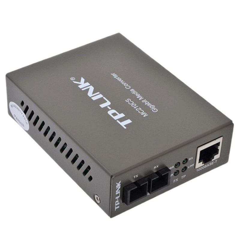 TP-LINK MC210CS Conversor Medios Mono Modo 15Km - NADACA0072