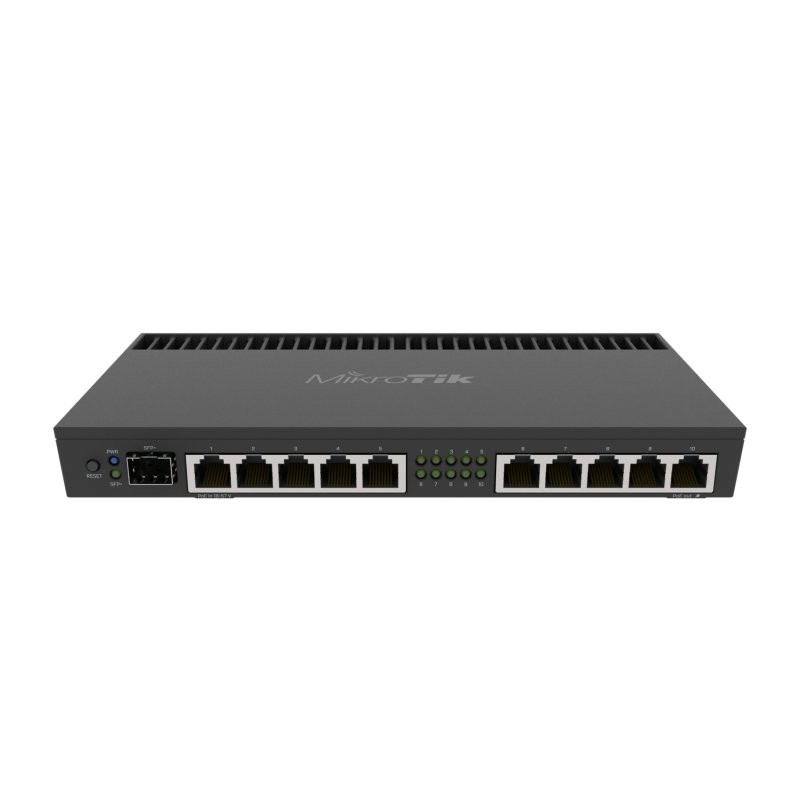 MikroTik RB4011iGS+RM Router 10xGbE 1xSPF+ - NROCAB0086