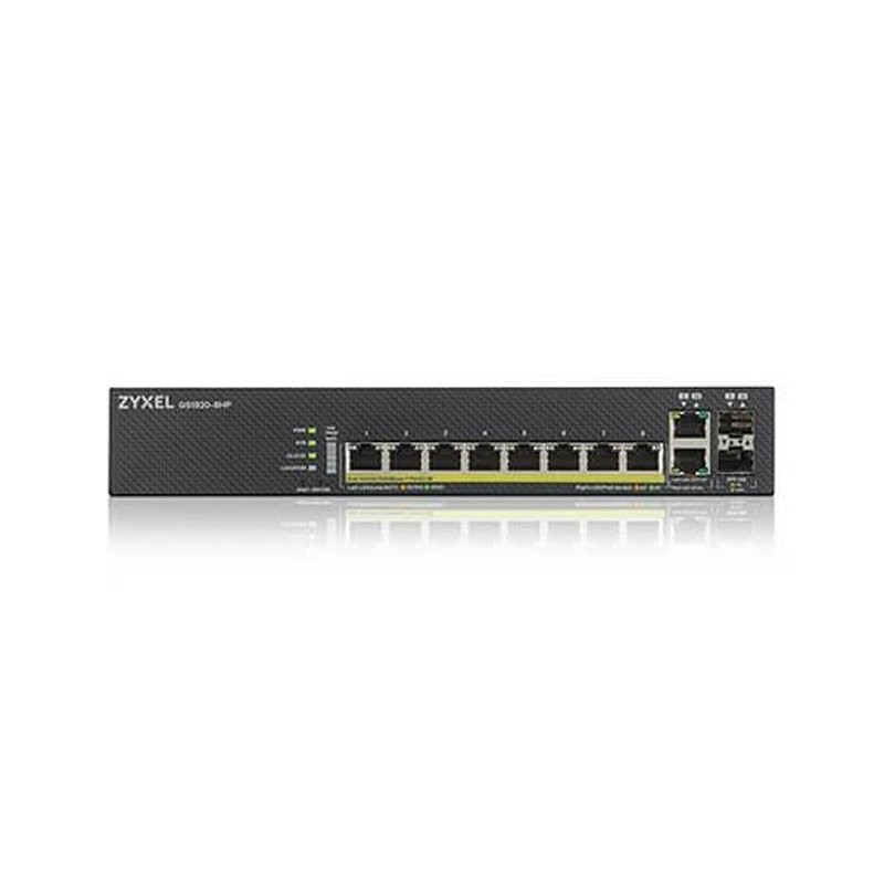 Zyxel GS1920-8HPv2 Switch 8xGbE PoE 2xGb Combo - NSWSAR0291
