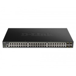 D-Link DGS-1250-52XMP/E Switch 48xG PoE+4x10G SFP+ - NSWSAR0333
