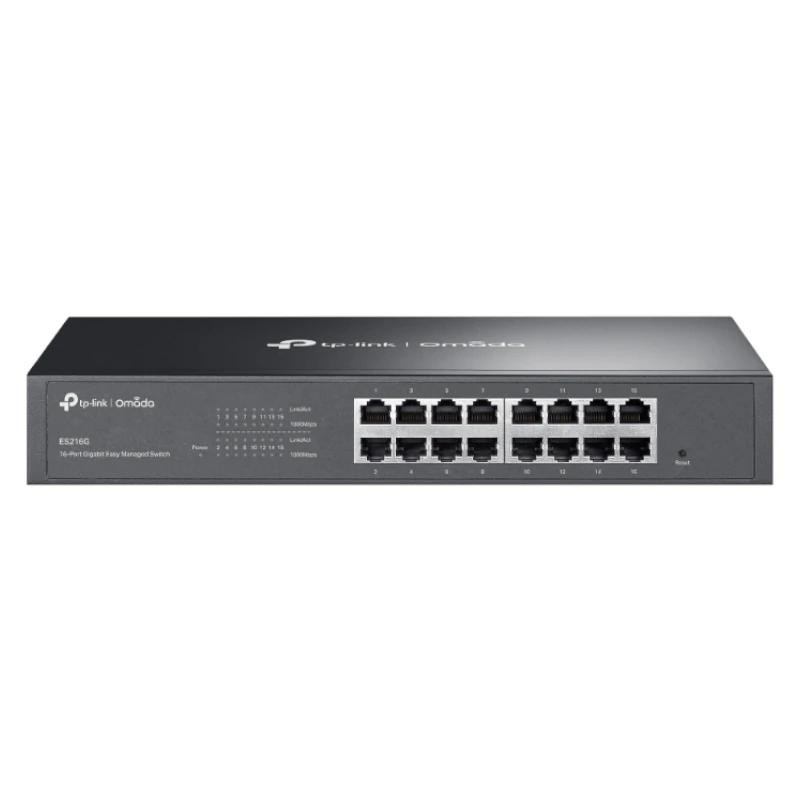 TP-Link ES216G Switch 16xGbE Metal 1U - NSWSAR0466