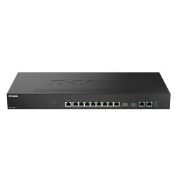 D-Link DMS-1250-12/E Switch 8x2.5mG 2x5mG 2xSFP+ - NSWSAR0482