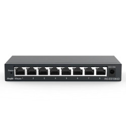 Reyee Unmanaged Switch 8xGb RJ45 Steel Case - NSWSSO0348