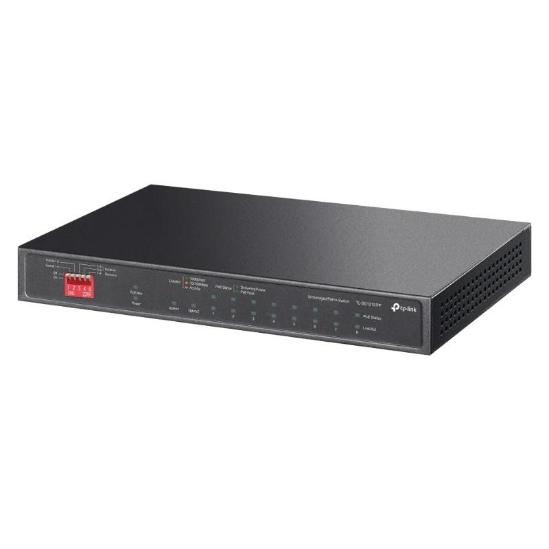 TP-Link TL-SG1210PP Switch 6xG PoE+ 2xG PoE++ 2xG - NSWSSO0390
