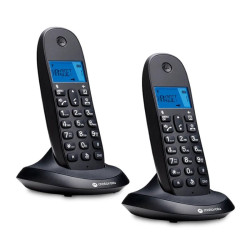 MOTOROLA C1002 CB+ Telefono DECT Negro Duo - NTETIN0174