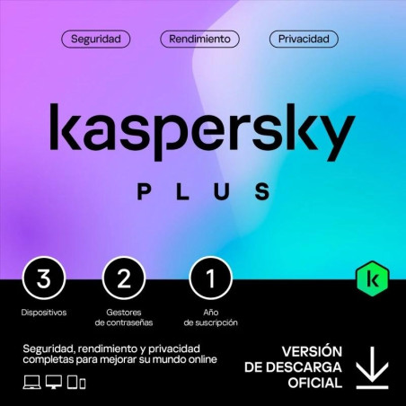 Kaspersky Plus 3L/1A ESD - WSSVHO0532
