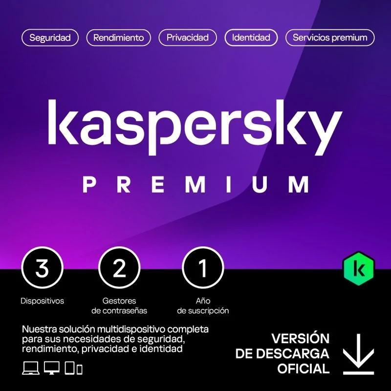 Kaspersky Premium 3L/1A ESD - WSSVHO0536