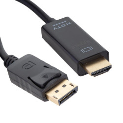 iggual Cable DisplayPort (M) a HDMI (M) 4K 2metros - AISCCI0694