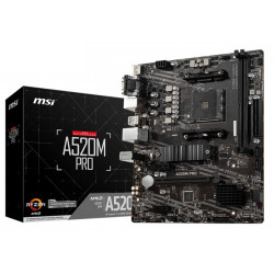 MSI Placa Base A520M PRO mATX AM4 - IPBPA40136