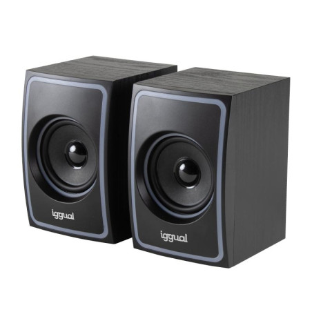 iggual Altavoces 2.0 10W mini-jack + USB Bluetooth - MAUA200246