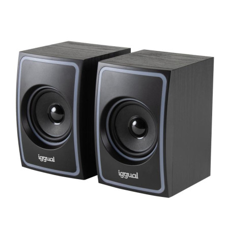 iggual Altavoces 2.0 10W mini-jack + USB Bluetooth - MAUA200246