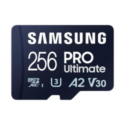 Samsung MicroSDHC PRO Ultimate 256GB U3,V30,A2,4K - MTMSDM0335