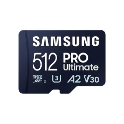 Samsung MicroSDHC PRO Ultimate 512GB U3,V30,A2,4K - MTMSDM0336