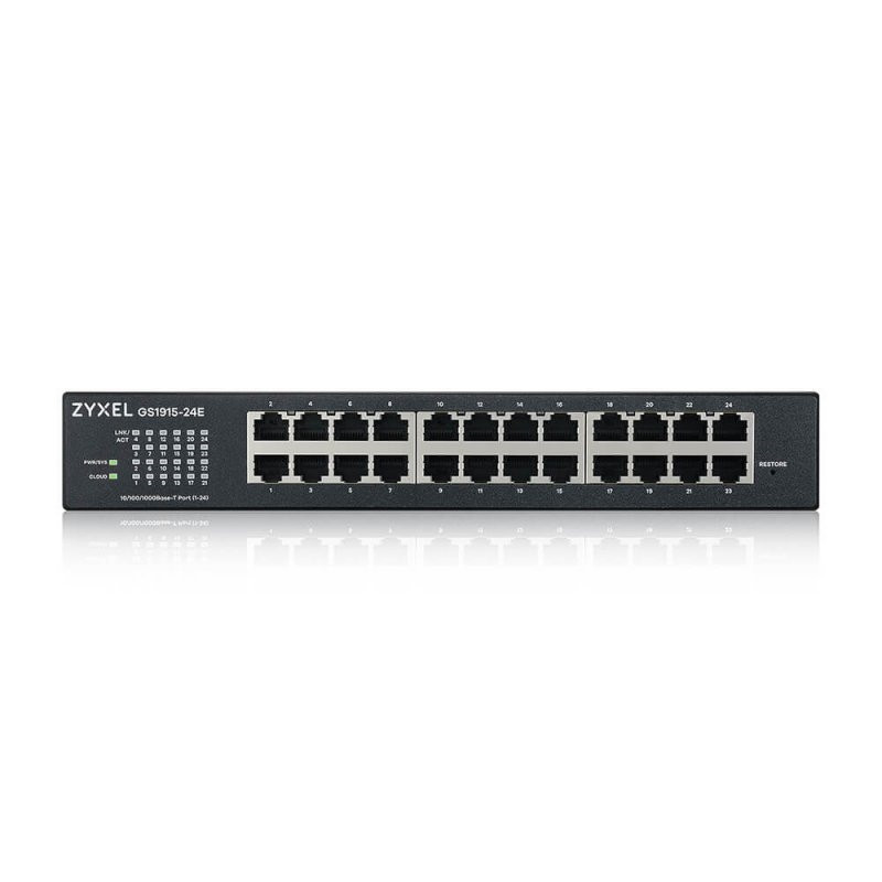 ZyXEL GS1915-24E Switch 24xGbE Nebula Fanless - NSWSAR0348