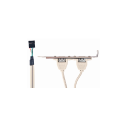 SLOT BRACKET GEMBIRD 2x USB - CCUSBRECEPTACLE