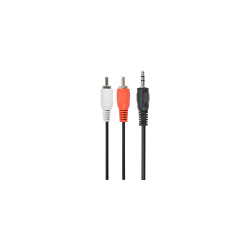 CABLE AUDIO GEMBIRD CONECTOR 3,5MM A RCA 1,5M - CCA-458